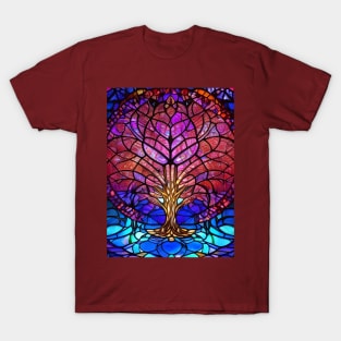 Stained Glass Tree T-Shirt